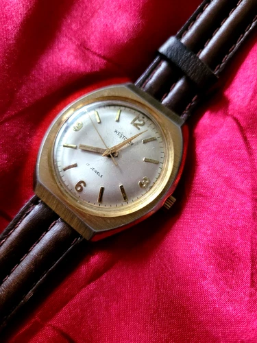 ⚡RARE Vintage Westclox 1980s 17J Mechanical Men's Watch