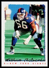 William Roberts, 1995 Topps, #72, New York Giants,