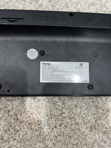iHome IHK710B-BL wireless keyboard - Picture 7 of 8