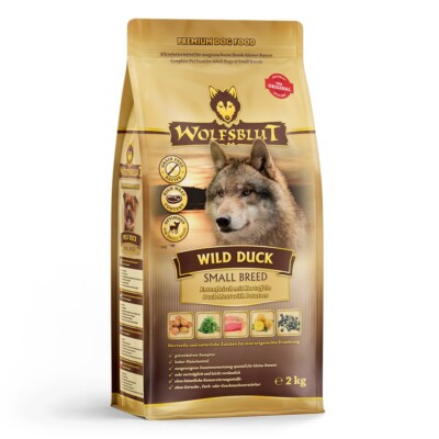 Wolfsblut Small Breed Wild Duck - verschiedene Mengen
