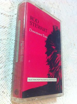ROD STEWART DOWNTOWN TRAIN,CASSETTE TAPE