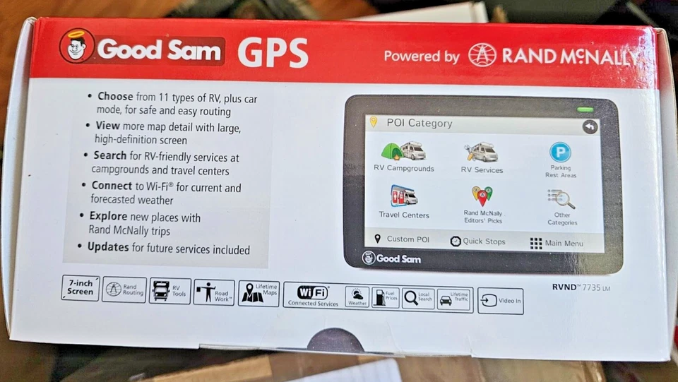 RAND MCNALLY RVND-7735 GOOD SAM RV GPS Navigation - Image 2 of 3