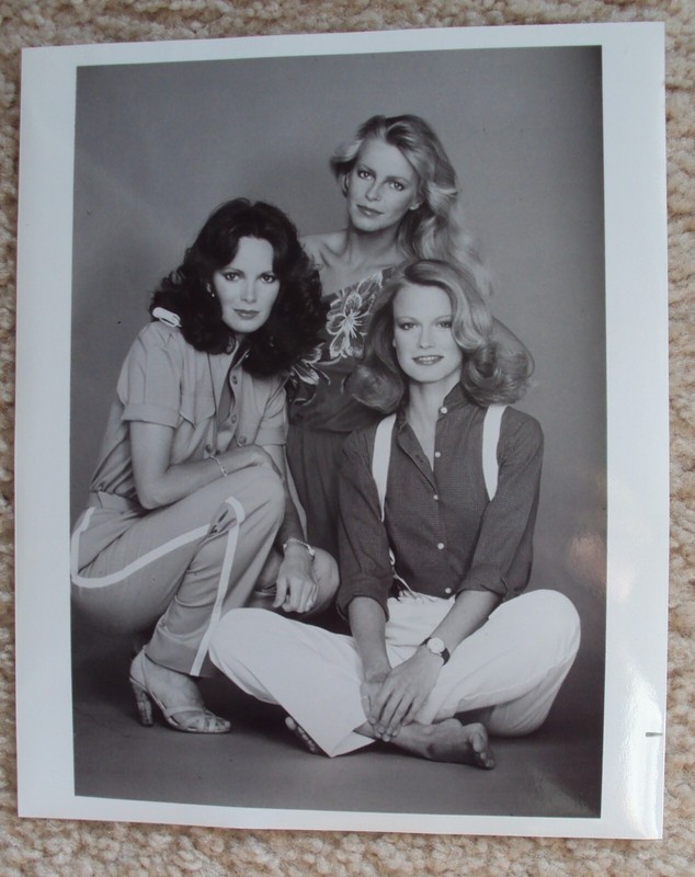 CHARLIE'S ANGELS Original SHELLEY HACK Jaclyn Smith CHERYL LADD Press PHOTO 1979