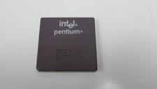 Intel SY062 Pentium Gen1 120Mhz Processor - A80502120 - Gold Pins-Vintage-USA