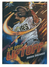 Manny Machado 2021 Topps Fire We Have Liftoff #WHL20 Insert Card