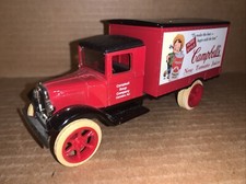ERTL Diecast Metal 1931 Hawkeye Campbell s Soup Delivery Truck Bank