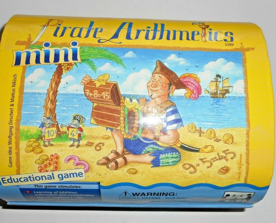 HABA Pirate Arithmetics Mini Game Rechen-Piraten / Learn whilst playing! - Image 2 of 4
