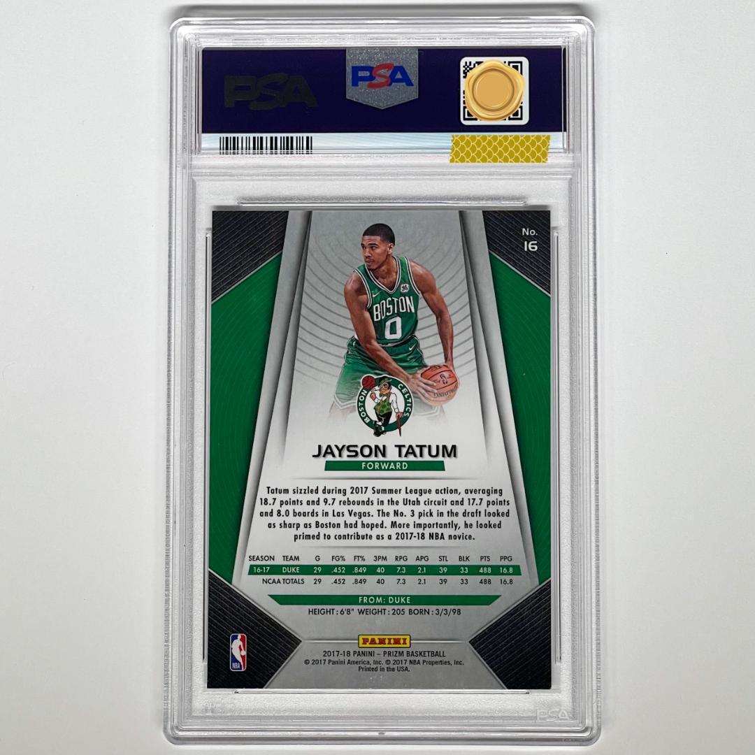 PSA 9 Rookie Card JAYSON TATUM RC PRIZM Tatum | eBay PSA 9 Rookie Card JAYSON TATUM RC PRIZM Tatum | eBay
