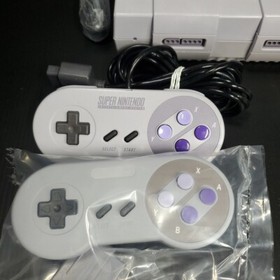 Original Super Nintendo SNES Console SNS-001 System W/2 CTR  - CPTL Restored!!