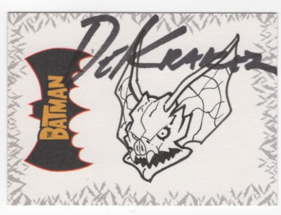 BATMAN Animated 2005 Topps DC Comics Hand Drawn Sketch Card by