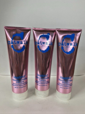 Catwalk TIGI HEADSHOT HEAVENLY HYDRATING SHAMPOO 8.45 oz      3 pack