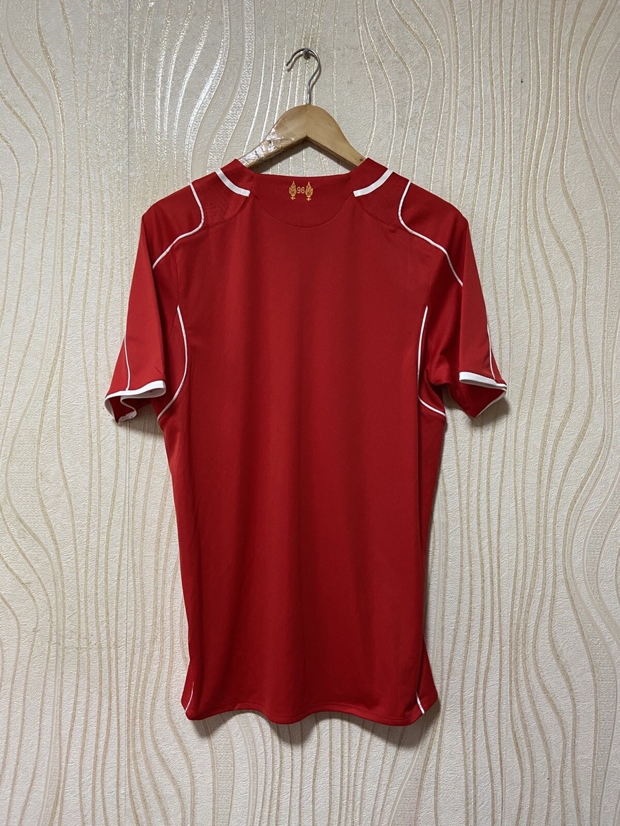 Maillot Domicile Liverpool FC 2014-2015 Warrior, Rouge, #9, Taille L Enfant (168 Cm)