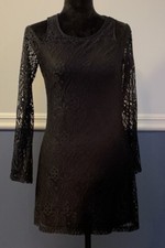 Black Lace Dress - Size M