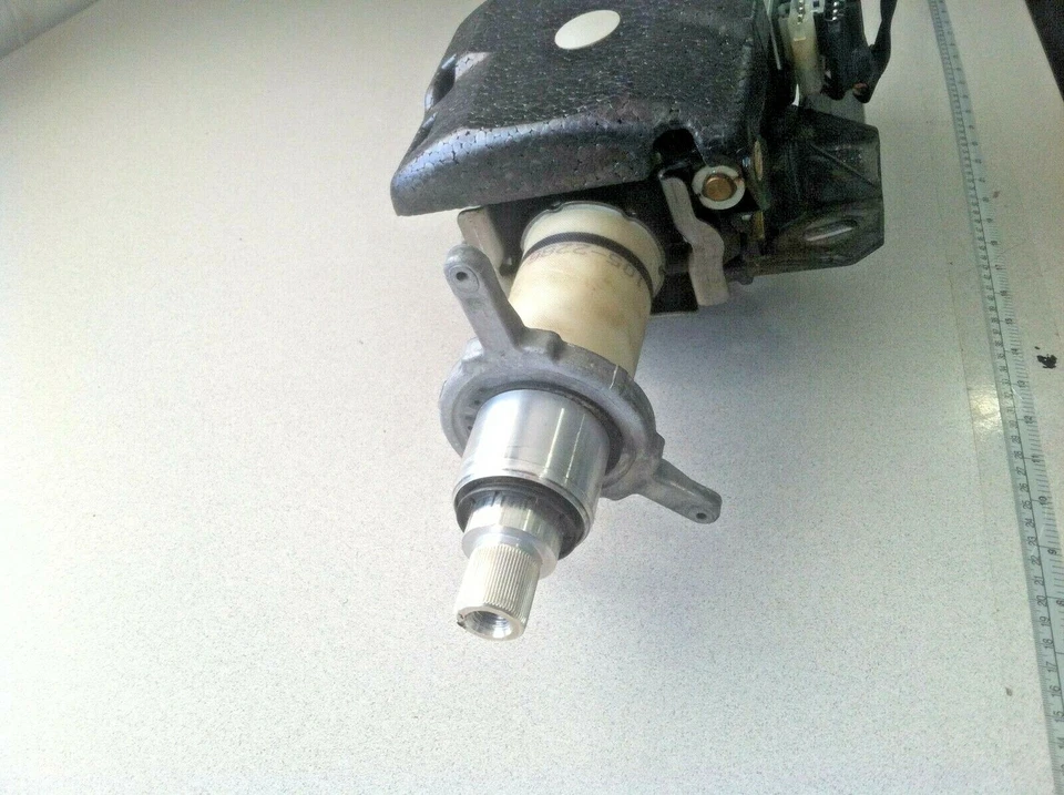 BMW 750i 750Li E65 E66 2004-2008 ~ columna de dirección electrónica ~ pieza OEM Foto 4 de 4