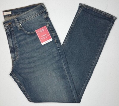 Signature By Levi Strauss #11704 NEW Men's Straight Flex Jeans