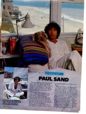 Paul Sand Magazine Photo Clipping 2 Page Q8014