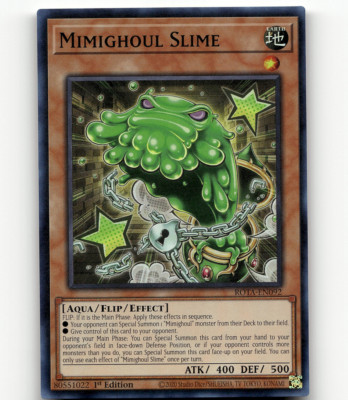 Yugioh Mimighoul Slime - Rage of the Abyss