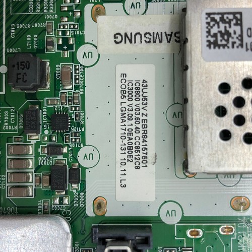 CARTE MERE LG - EAX67133404 / EBR84157601 - 43UJ630V - Testé 100% Fonctionnel - Photo 6/6