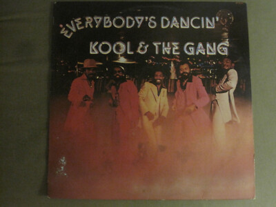 KOOL & THE GANG EVERYBODY'S DANCIN' LP OG '78 DE-LITE DSR 9509 FUNK SOUL VG/VG+
