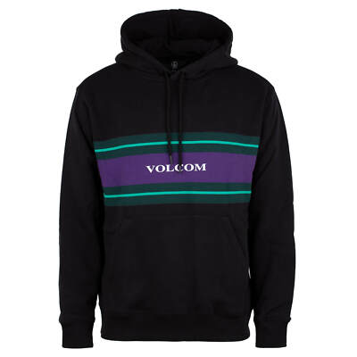 Volcom Zero Division Hoodie black - Kapuzenpullover mit Volcom Logo schwarz