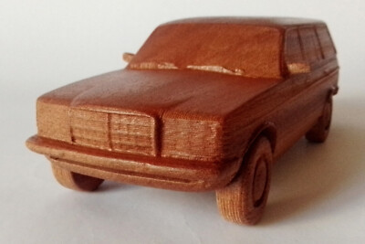 1:16 E-Class W123 Estate Modellauto aus Holz andere Nachbildungen auf Anfrage