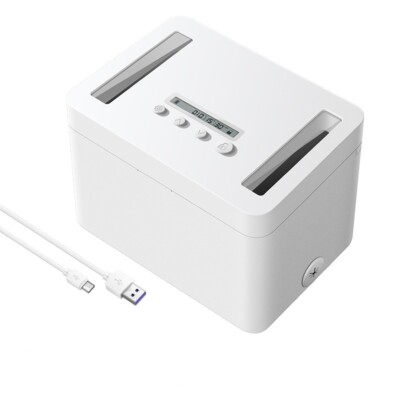 Timed Lock Box Metall LED Anzeige 365 Tage Selbstkontrolle Zeitschloss DEU 