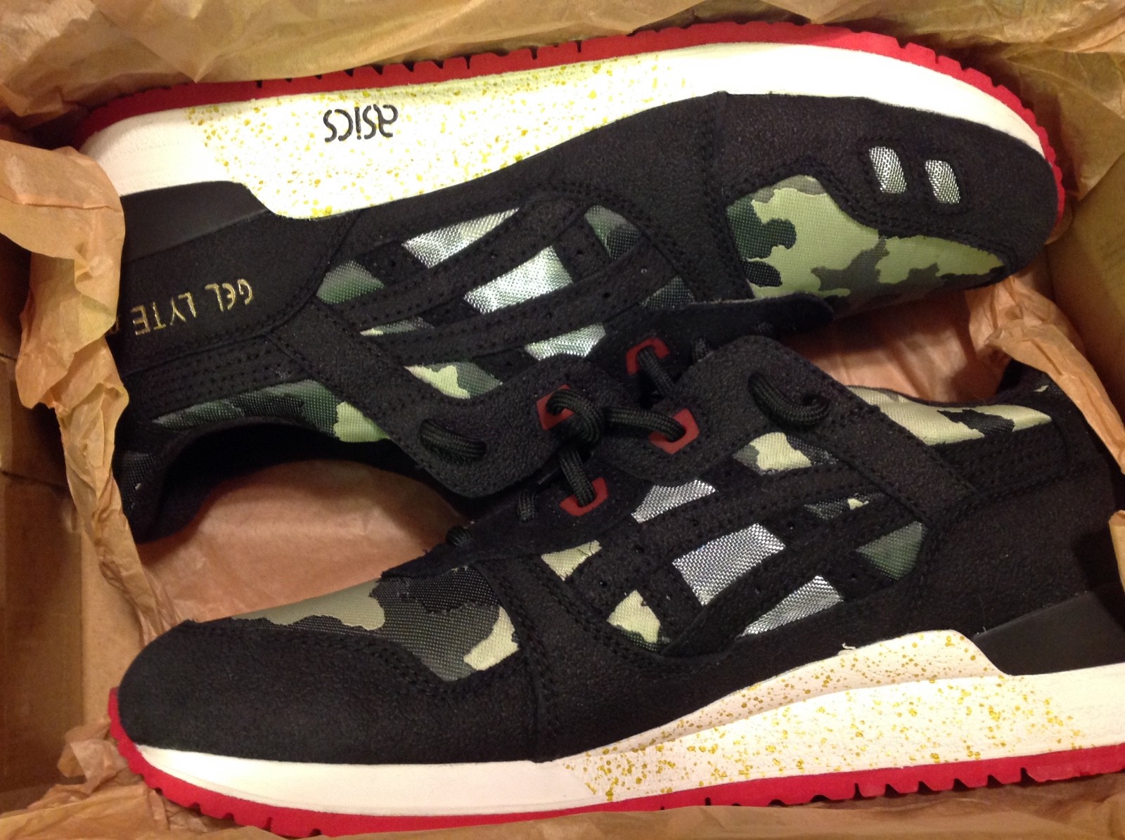Bait x Asics Basics Model-001 Vanquish Gel-Lyte III CAMO H34LK 9057 US 9.5 NEW Bait x Asics Basics Model-001 Vanquish Gel-Lyte III CAMO H34LK 9057 US 9.5 NEW