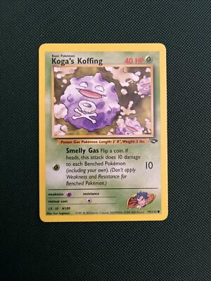 Koga's Koffing (Gym Challenge 79/132) Smogon - Pokemon TCG