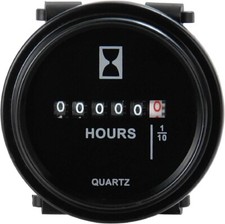 Dc 8v 12v 24v 36v 48v 6080v Quartz Hour Meter For Lawn Tractor Boat Engine Atv