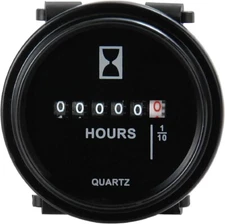 DC 8V 12V 24V 36V 48V 60/80V  Quartz Hour Meter for Lawn Tractor Boat Engine ATV