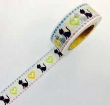 Kitty Cat Kitten Washi Tape Papercraft Planner Supply Journal Party