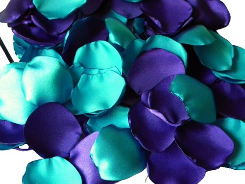 Waydress 27インチ 人工パープルブルーオーキッド フェイクフラワー パープルオーキッド シルクフラワー ウェディング ダイニング ホーム レ : Waydress 16 Pieces 27 Inches Artificial Purple Blue