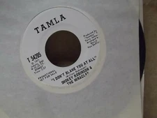 ]*PROMO* SMOKEY ROBINSON & MIRACLES DONT BLAME YOU AT ALL  X 2 ON TAMLA RECORDS