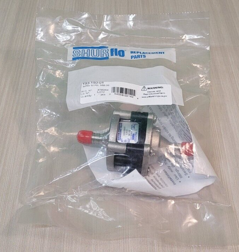 Vanne Réductrice De Pression D'eau Shurflo 50 PSI - Raccords 3/8 Barb En Inox - Modèle 183-150-01