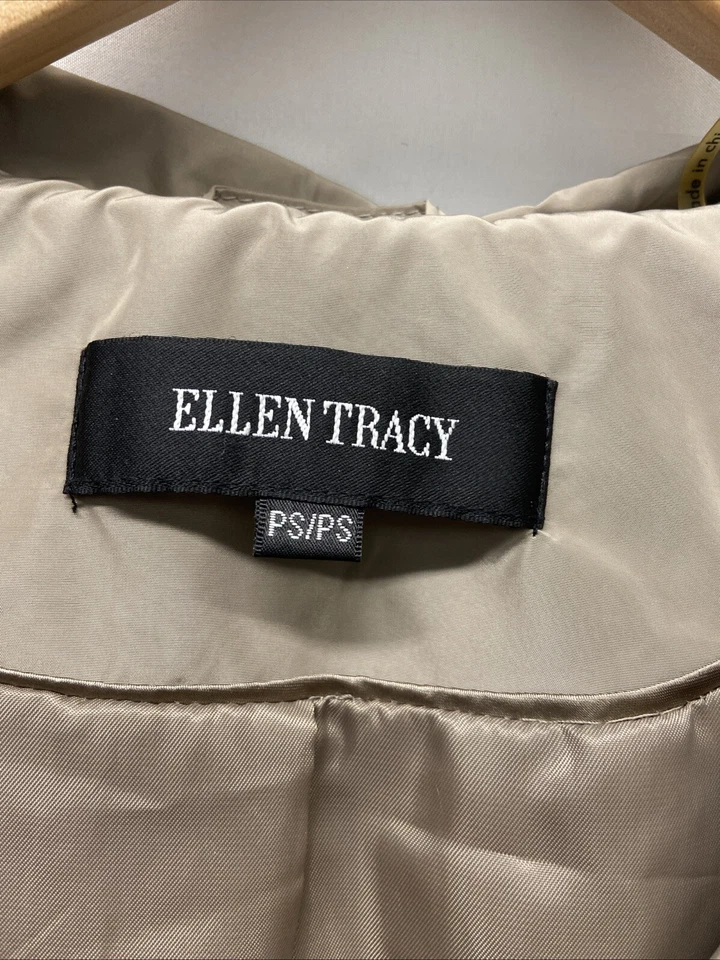 Ellen Tracy Jacket Rain Jacket Petite Small Womans  - Image 2 of 4