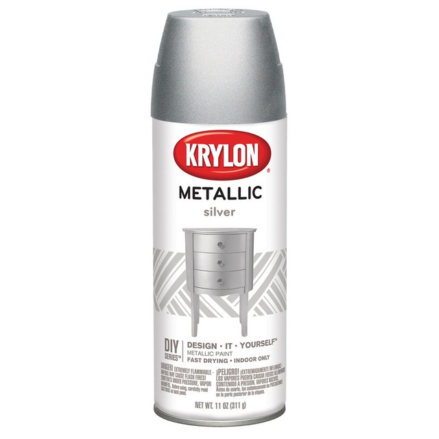 krylon metallic silver