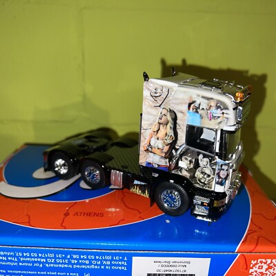 Tekno 1:50 Scania Topline Stoneman Stainless Mega Rarität Auflage 150 Stück