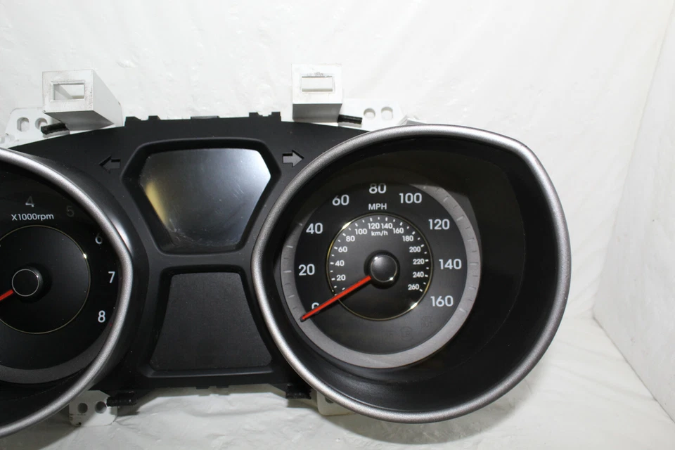 Medidores de painel velocímetro painel 2012 Hyundai Elantra 68.336 milhas - Imagem 4 de 4