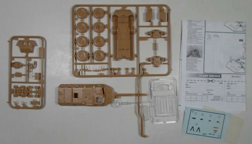 HELLER VAB 4x4 ARMORED AMPHIBIOUS VEHICLE 1:72 # 79898 MODEL KIT MIB UNBENUTZT - Bild 4 von 12