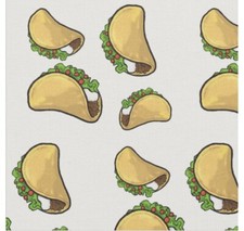 Face Mask - TACOS   REVERSIBLE  With Filter Pocket  Nose Wire 