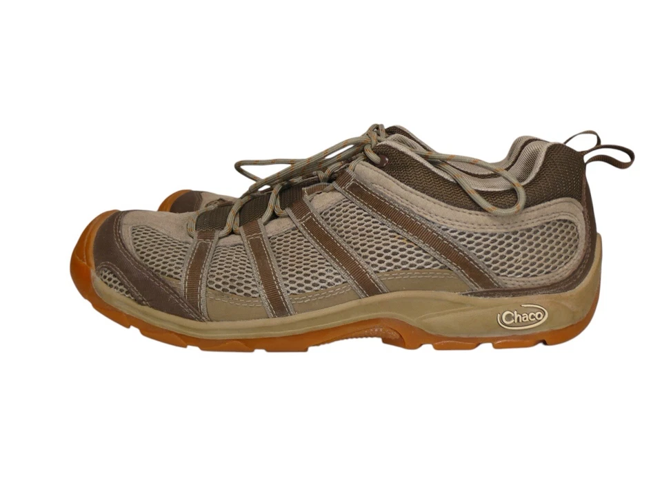 Zapatos para caminar senderismo de malla Chaco Redrock para hombre 9 marrón beige arenisca al aire libre Foto 4 de 4