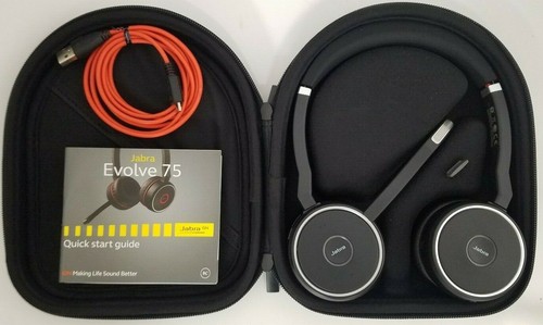 Jabra Evolve 75 Wireless Headset w 