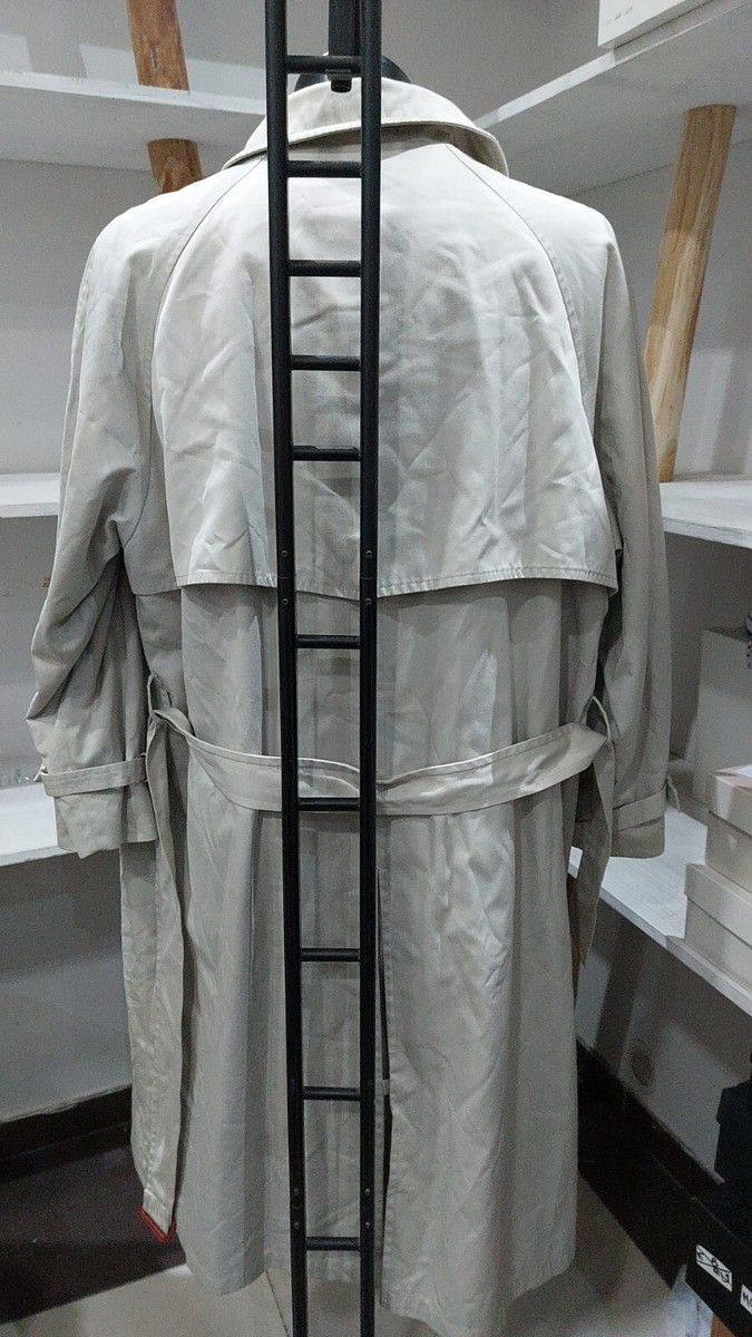 Manteau Trench AIRING Homme – Gris – Taille 54 – Coton – Vintage