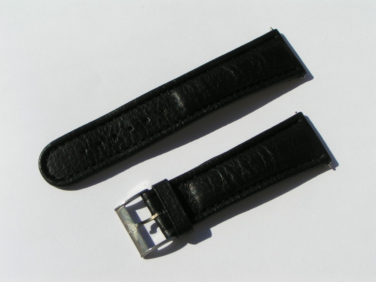 BREITLING BAND 22MM 70/105 22/18 BLACK CALF STRAP CORREA BREITLING BAND 22MM 70/105 22/18 BLACK CALF STRAP CORREA