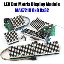 MAX7219 8x8 8x32 Control Driver LED Dot Matrix Display Module Anzeigen DIY Red