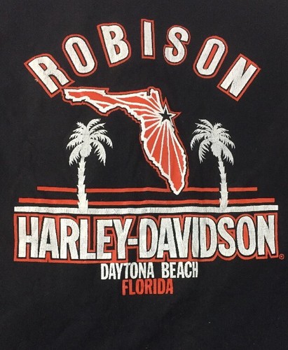 Harley Davidson Vintage 1988 Dayton Bike Week T Shirt Rare Official Licensed - Picture 8 of 12