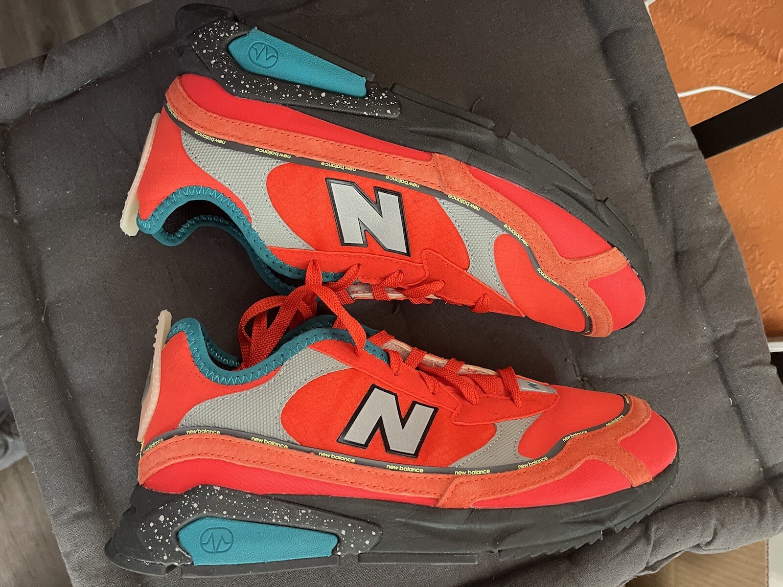 New Balance X-Racer MSXRCHSB - Size 7.5 - Men's Orange Running Shoes - Nice!