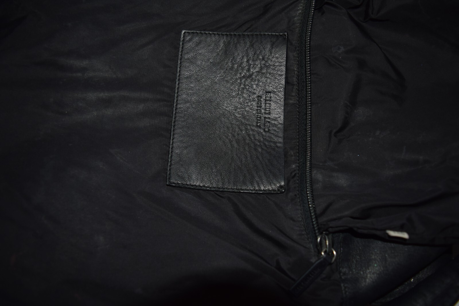HELMUT LANG BLACK LEATHER KNOT BAG RARE image 9