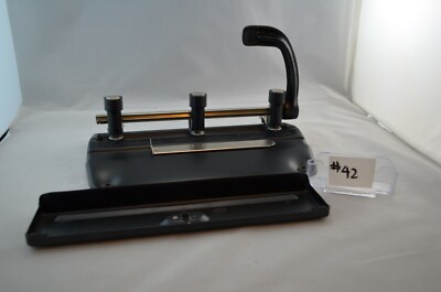 Master Products 3-Hole Paper Punch   Heavy Duty, Durable Office Tool for Filing
