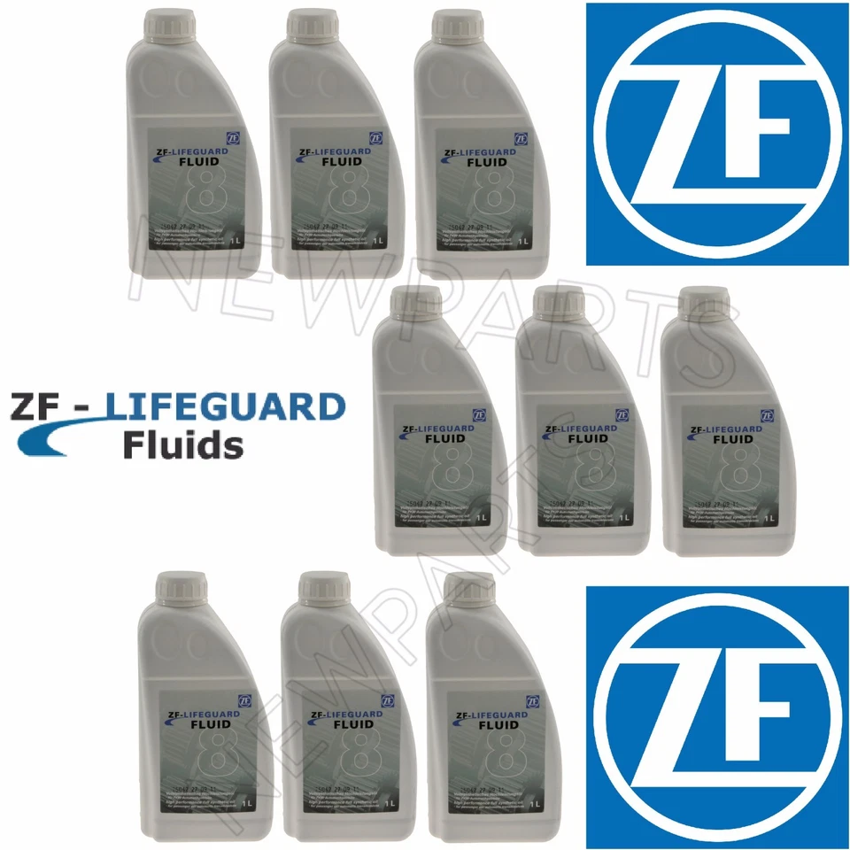 For BMW 8HP Auto Trans Serv. Kit Oil Pan Filter Kit Gasket Plugs 9L Fluid ATF ZF - Image 3 of 3